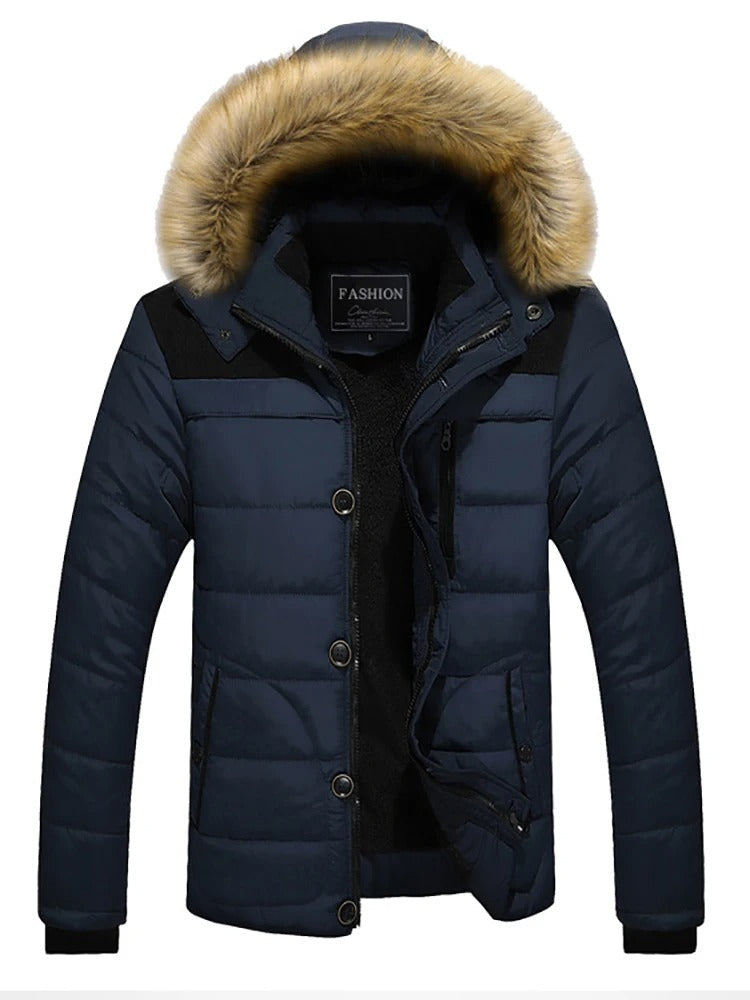 Elegante Fleecejacke mit Kapuze