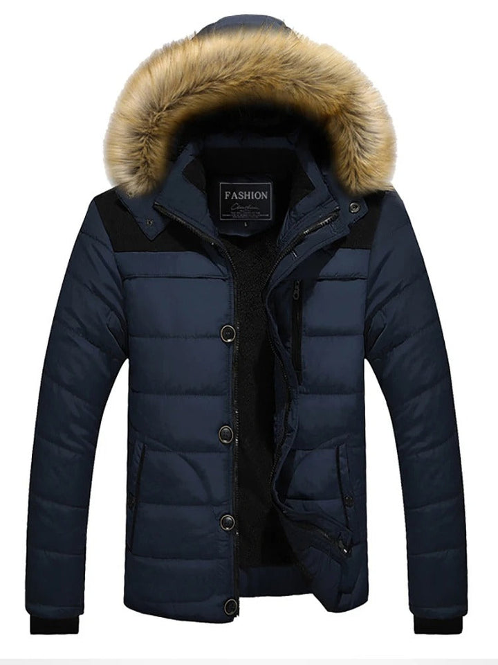 Elegante Fleecejacke mit Kapuze