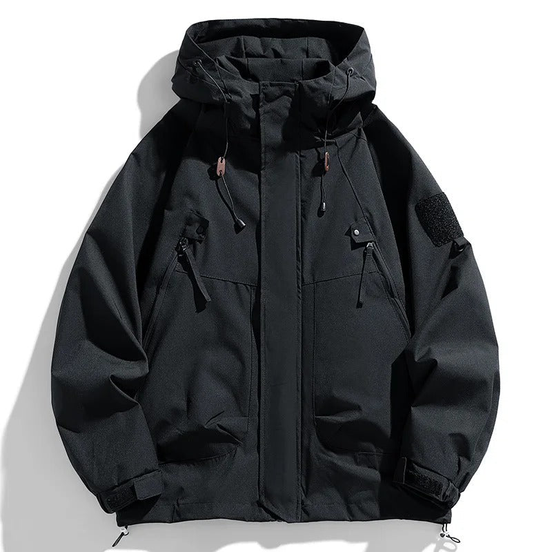 Elegante Jacke mit Kapuze