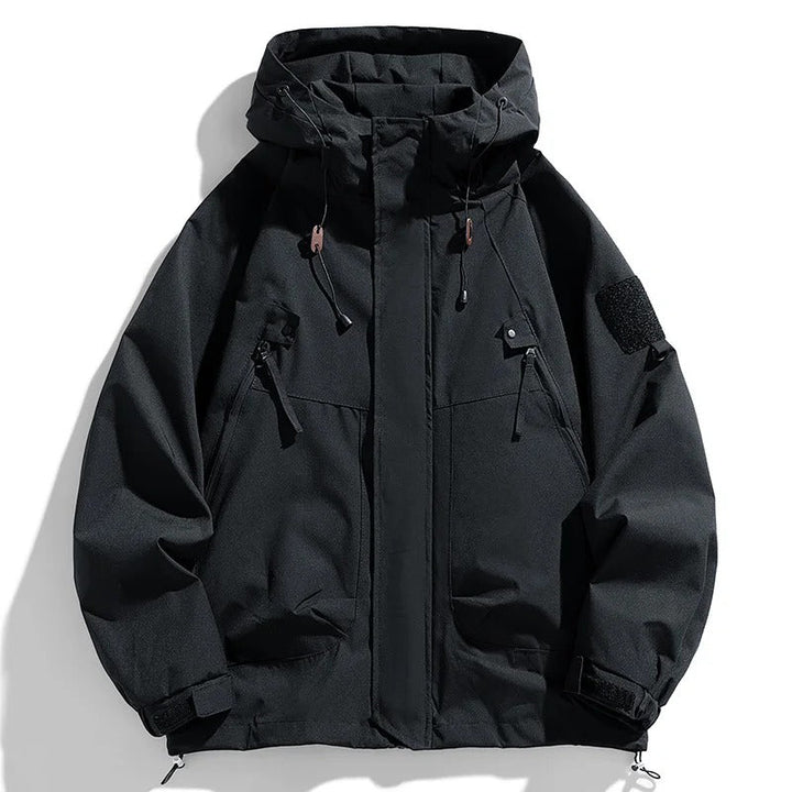 Elegante Jacke mit Kapuze