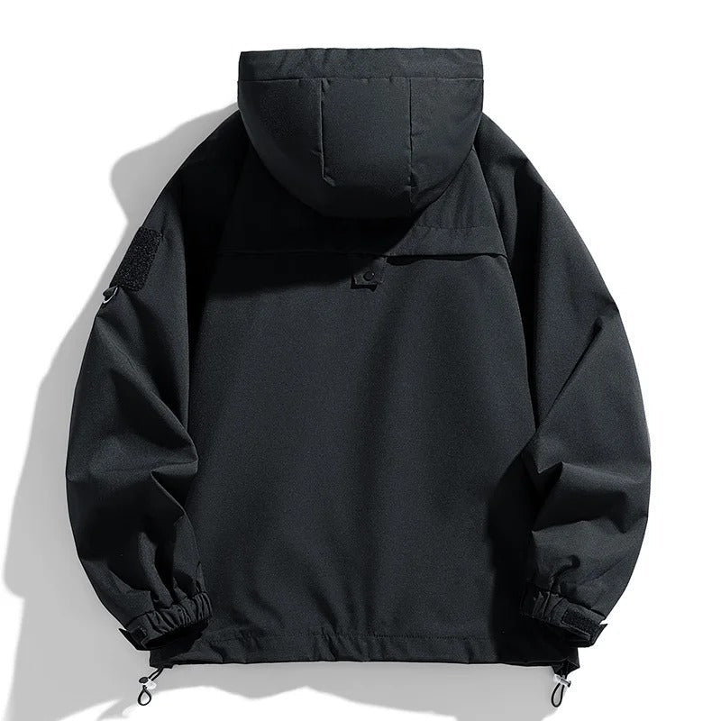 Elegante Jacke mit Kapuze
