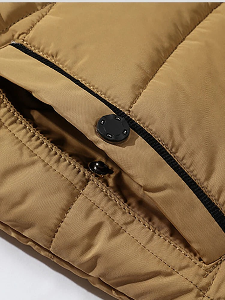 Elegante Fleecejacke mit Kapuze