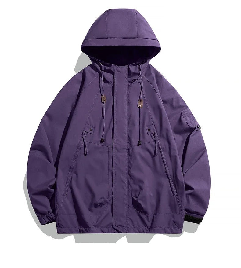 Elegante Jacke mit Kapuze