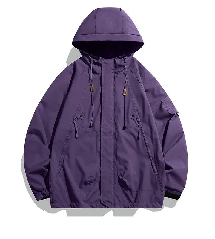 Elegante Jacke mit Kapuze