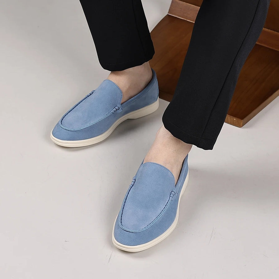 Klassische Wildleder Slipper