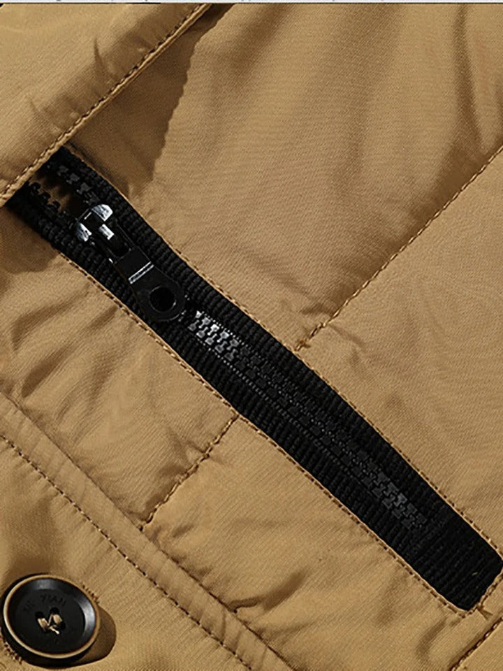 Elegante Fleecejacke mit Kapuze