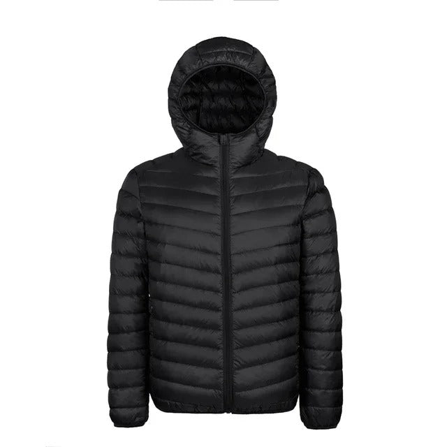 Leichte Daunenjacke mit Entendaunen