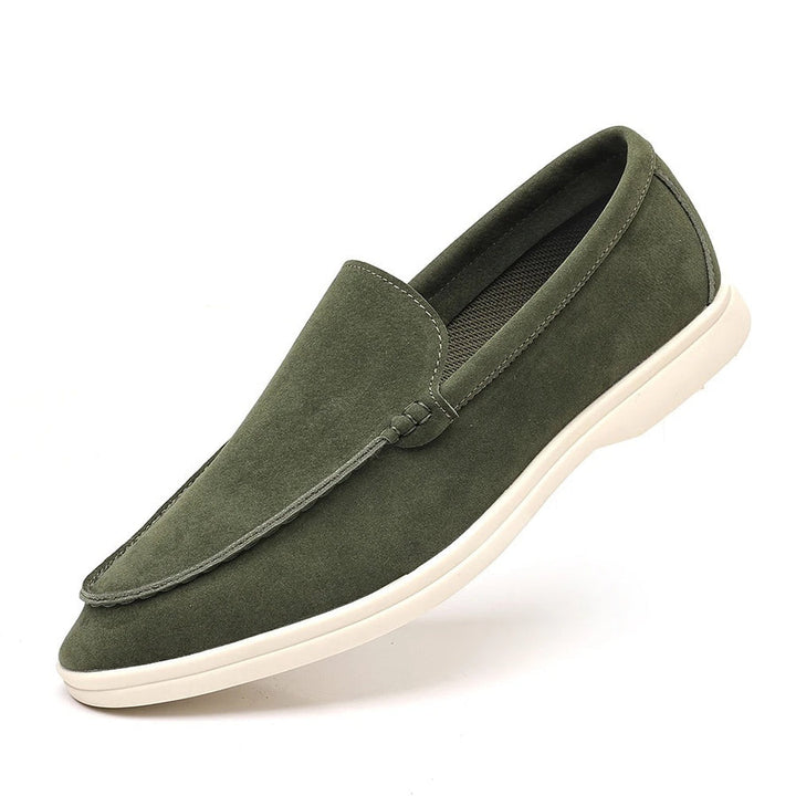 Klassische Wildleder Slipper