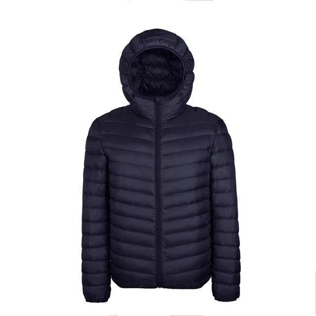 Leichte Daunenjacke mit Entendaunen