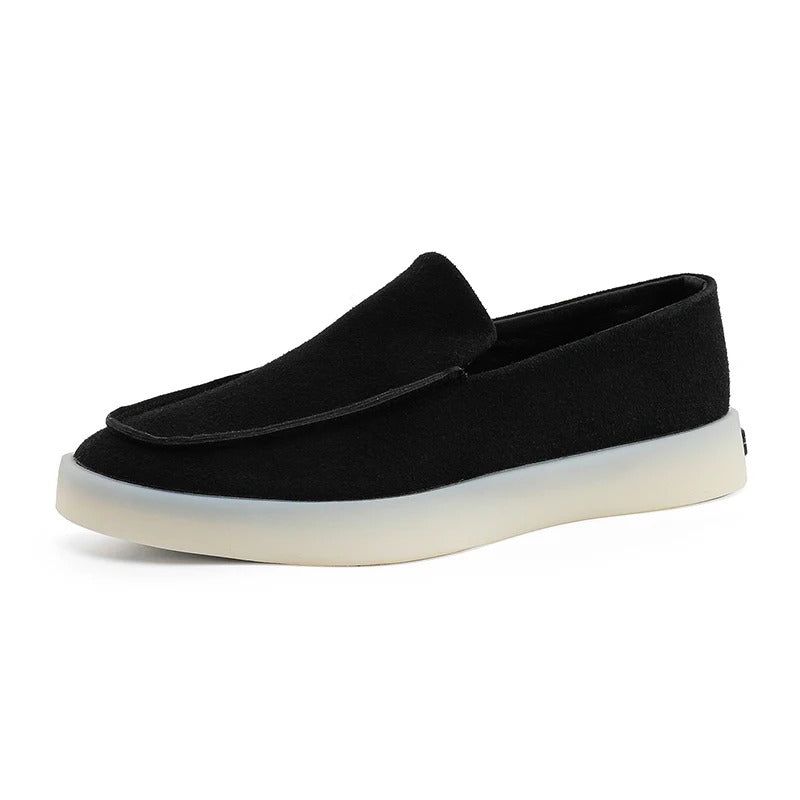 Klassische Wildleder Business Loafers