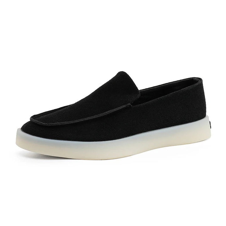 Klassische Wildleder Business Loafers