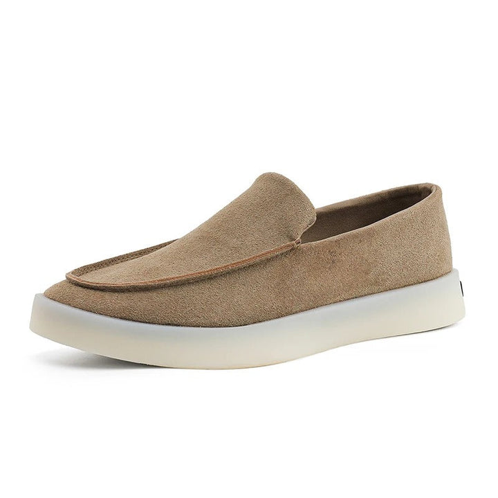 Klassische Wildleder Business Loafers