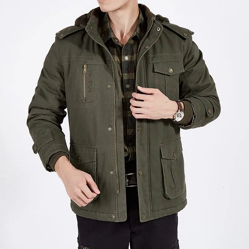 Elegante gewatteerte Bomberjacke