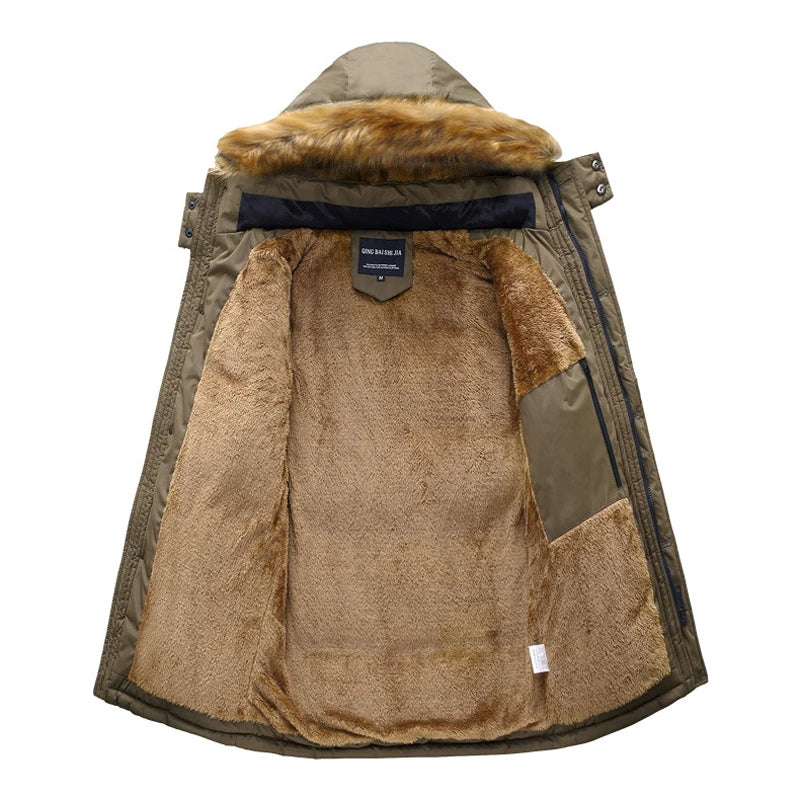 Eleganter Parka-Jacke