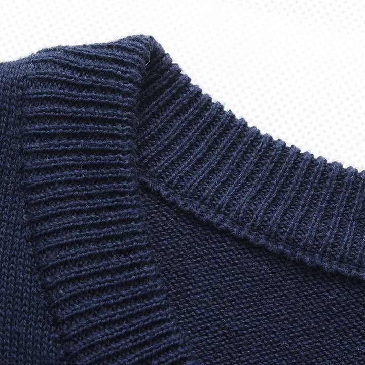 Lässiger Baumwollpullover für Herren