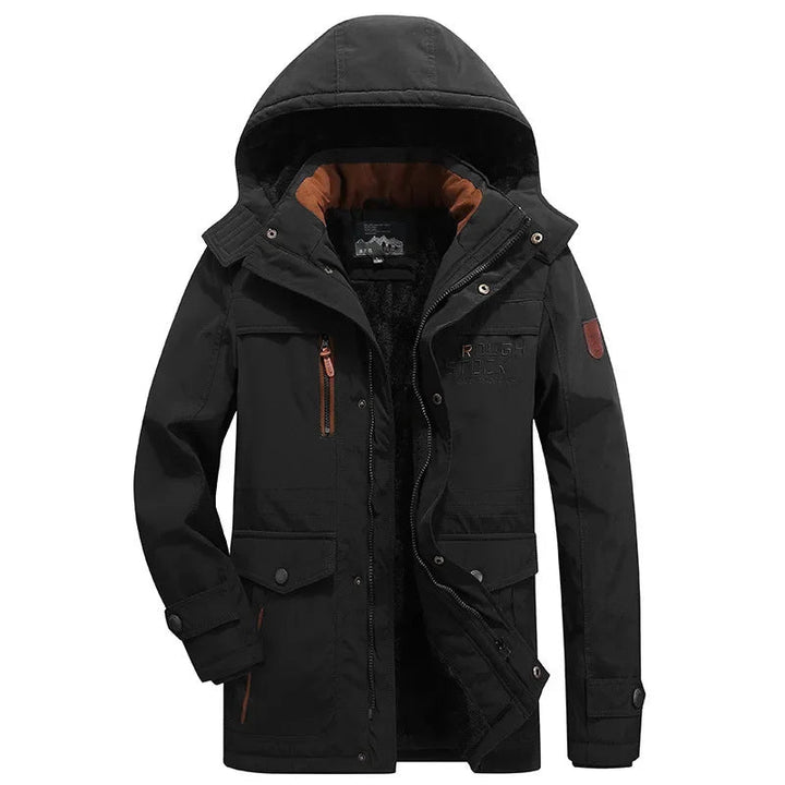 Elegante gesteppte Winterjacke