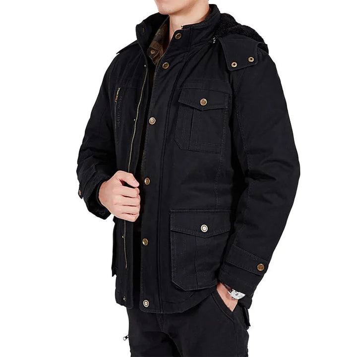 Elegante gewatteerte Bomberjacke