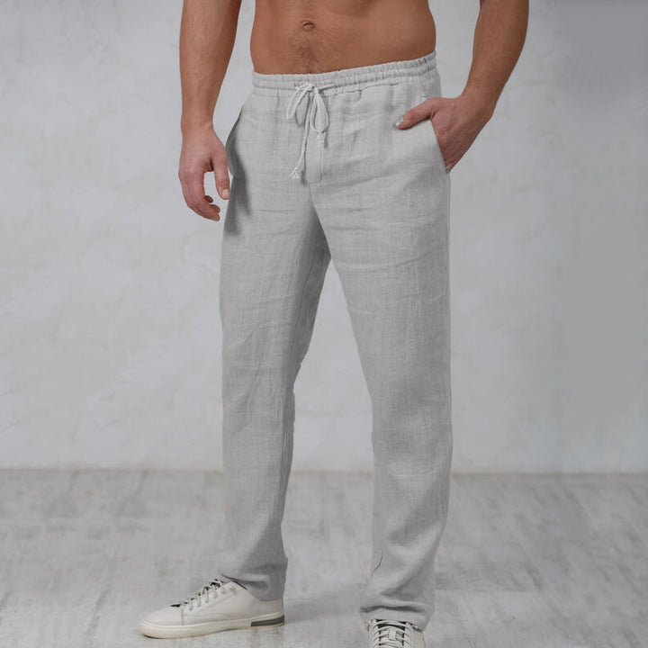 Elegante Leinenhose