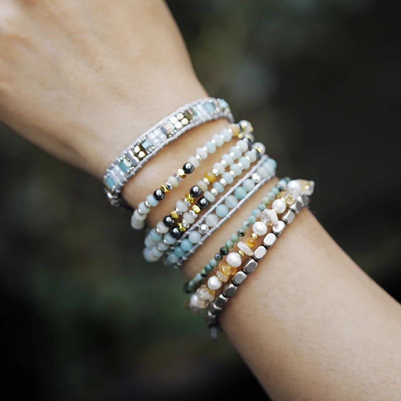 Amazonite Energy Release Bracelet - Amazonite 