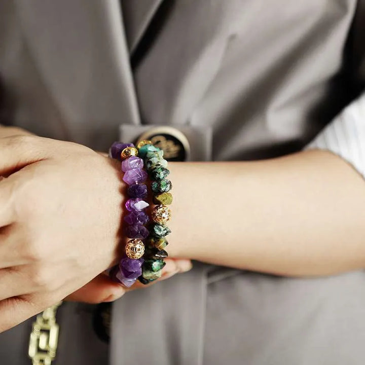 Lucky Charm Bracelets - Amethyst