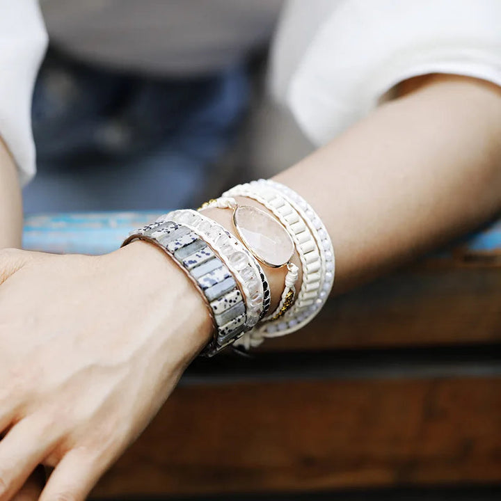 Purifying Clear Quartz Bracelet - Clear Quartz
