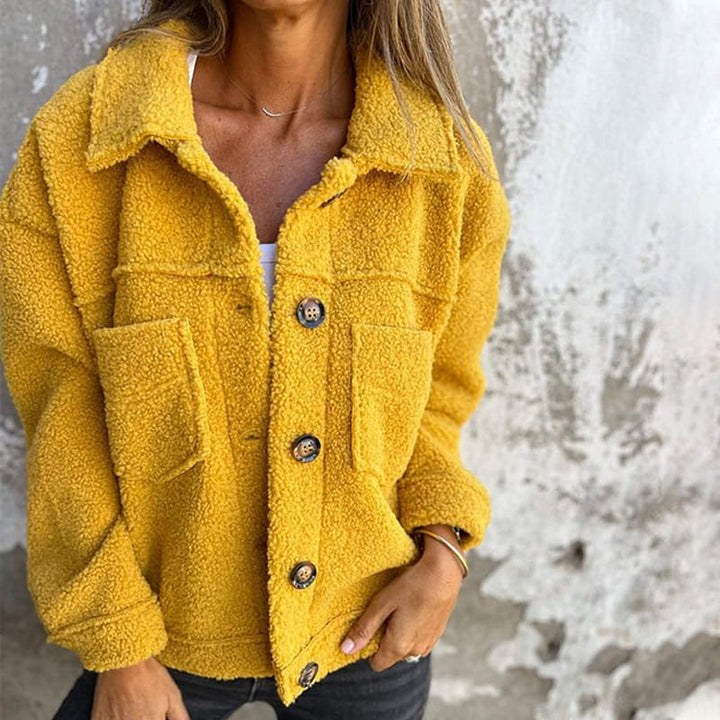 Bella | Warme kurze Frühlingsjacke