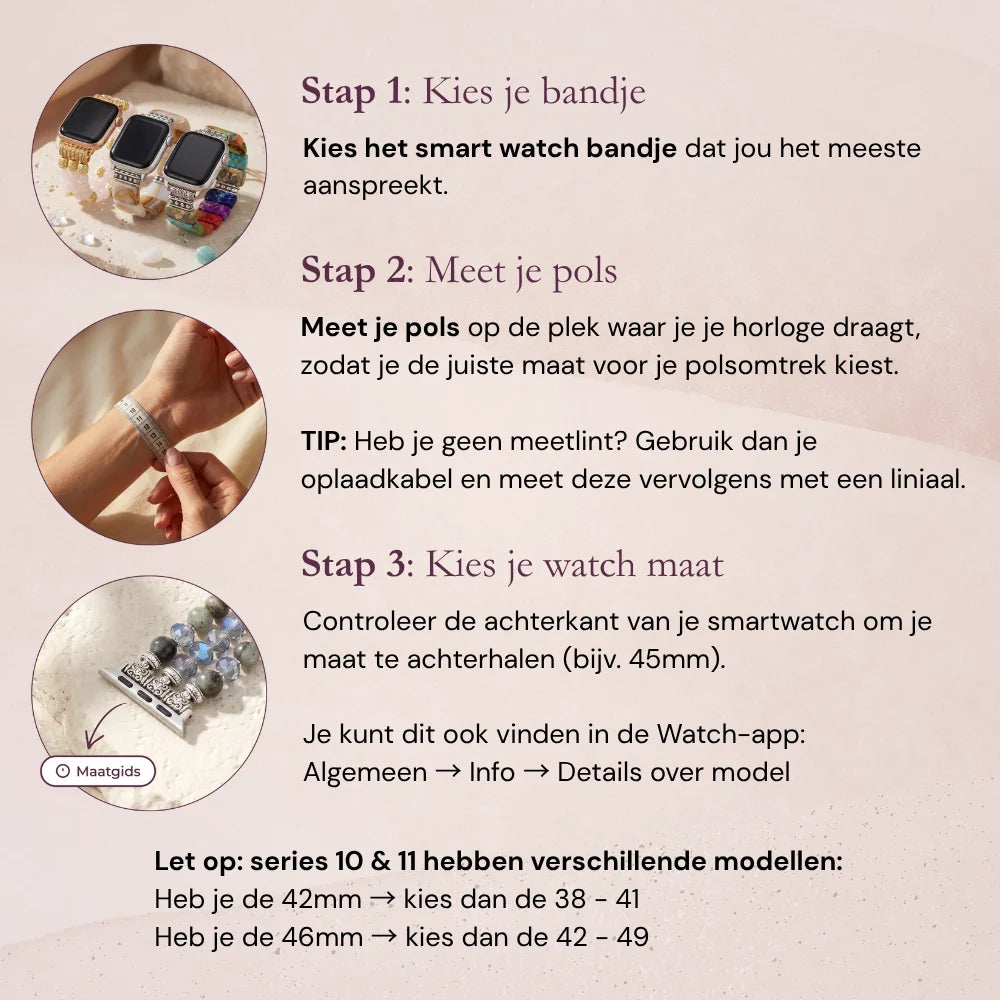 Healing Chakra Apple Watch Band - Jasper