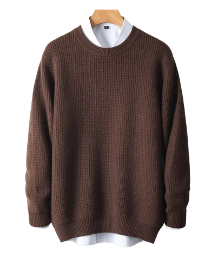 Eleganter Cashmere Strickpullover