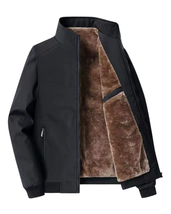 Fleecegefütterte Jacke