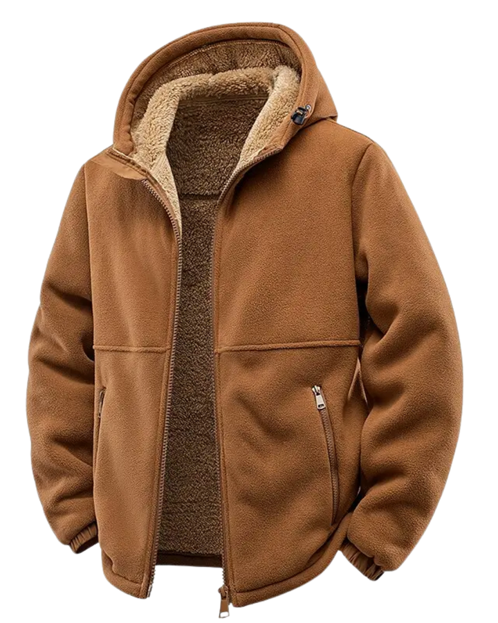 Elegante Woll-Winddichte Jacke