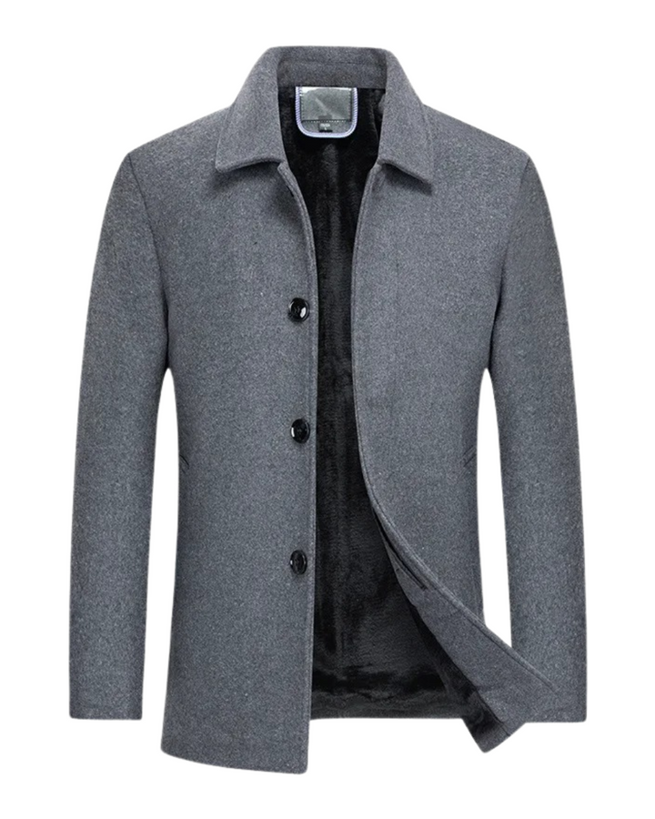 Lässige Fleece-Futterjacke
