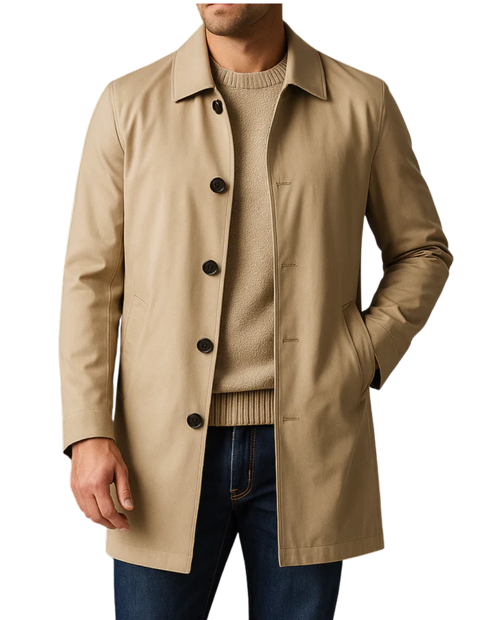 Eleganter Herren-Trenchcoat