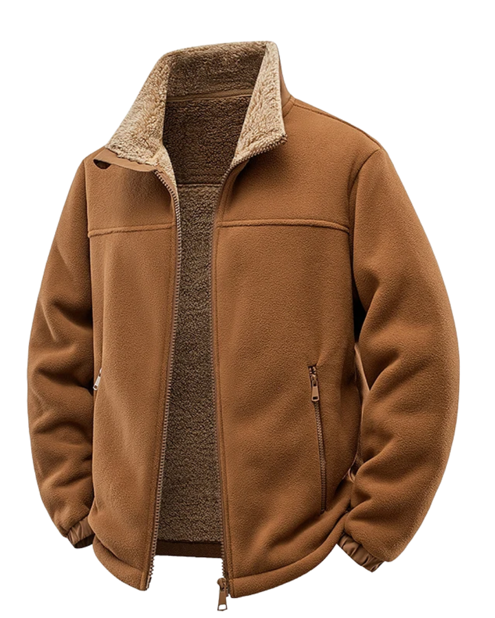 Gemütliche fleecegefütterte Jacke
