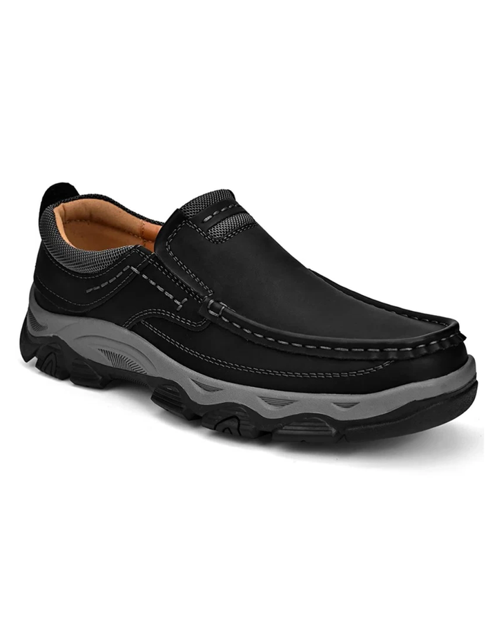 Elegante Leder Slip-On Schuhe
