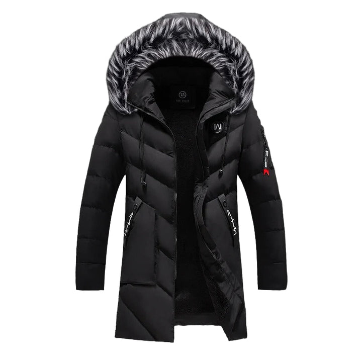 Elegante winddichte Parkajacke