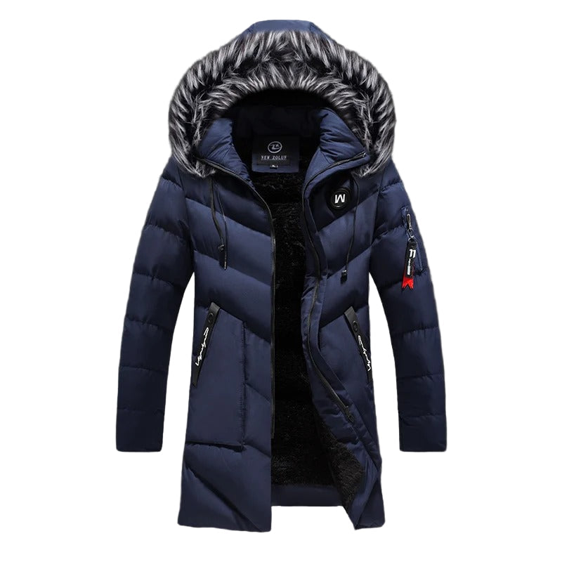 Elegante winddichte Parkajacke