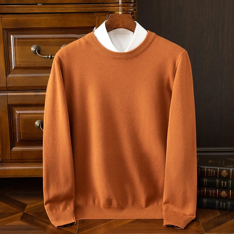 Eleganter Wollpullover