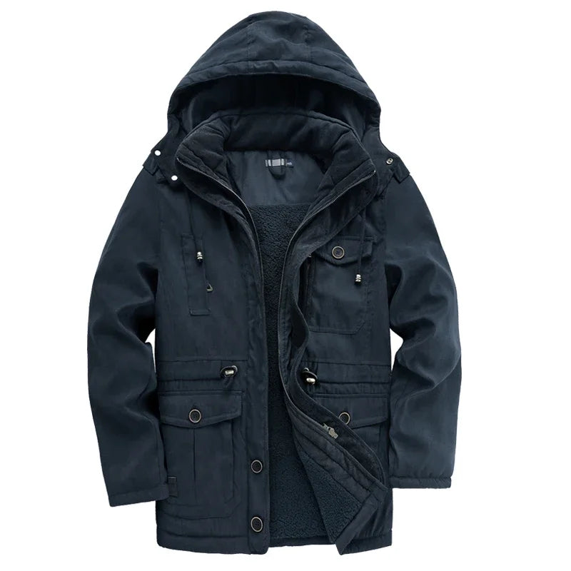 Elegante wattierte Jacke für draußen