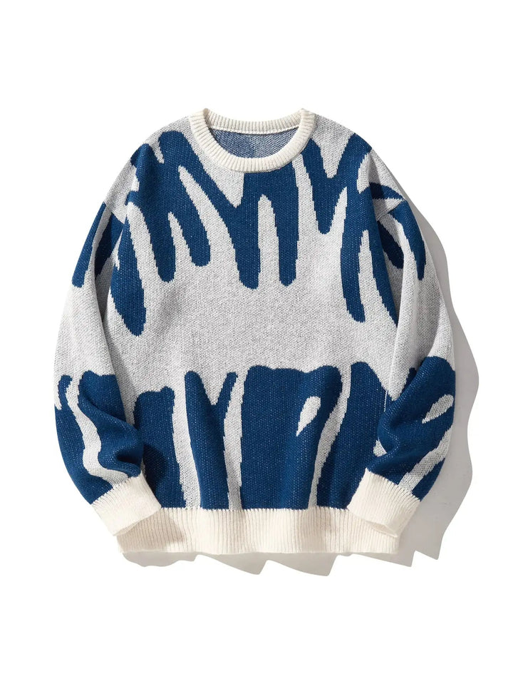 Pullover mit elegantem Muster