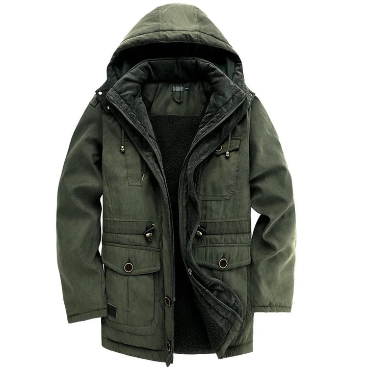 Elegante wattierte Jacke für draußen