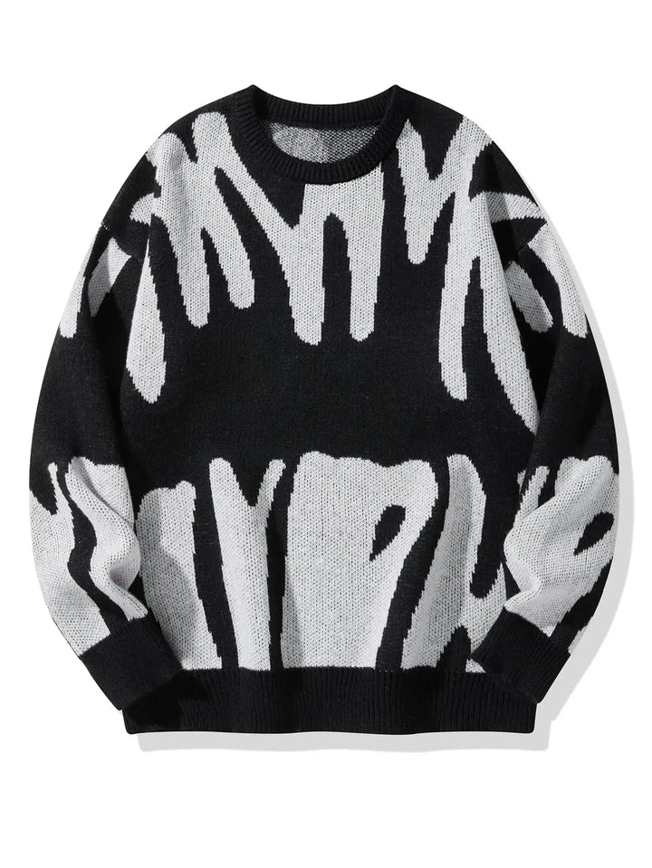 Pullover mit elegantem Muster