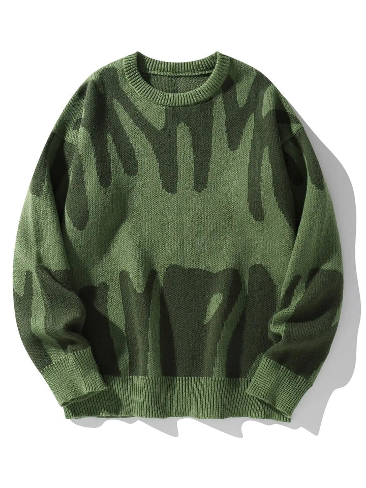 Pullover mit elegantem Muster
