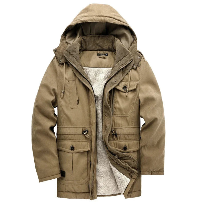 Elegante wattierte Jacke für draußen
