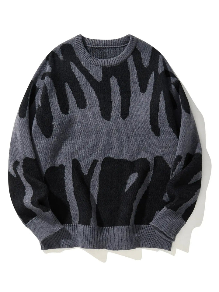 Pullover mit elegantem Muster