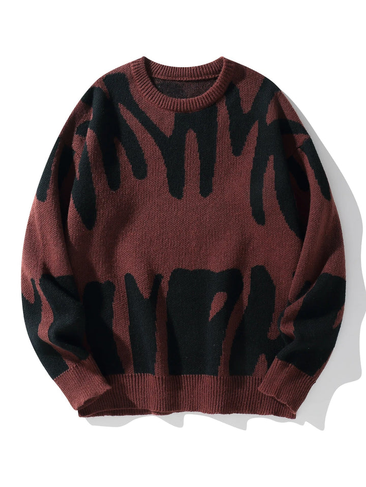 Pullover mit elegantem Muster