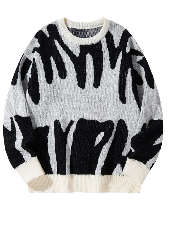 Pullover mit elegantem Muster