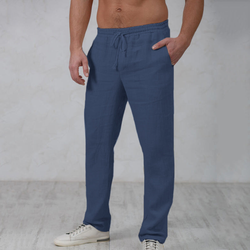 Elegante Leinenhose