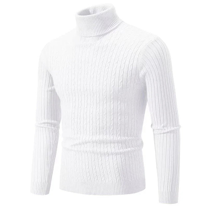 Eleganter Herrenrollkragenpullover